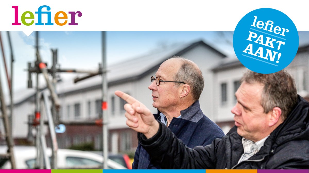 Hoe zorg je voor de versterking van een dorpshart zoals die van Musselkanaal? Frank en Henk van Lefier leggen het uit bit.ly/2DMjqoK #lefierpaktaan