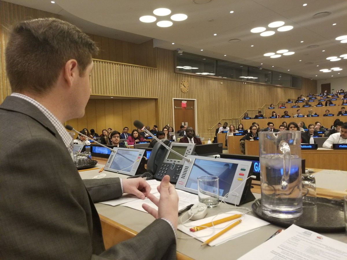GEMReport's tweet photo. “Ensuring educational accessibility requires constant vigilance. We must encourage and empower students to lead this fight.” - Chris Gannon
#YouthAssembly #CocreateImpact
https://t.co/fTFrL2zNRQ https://t.co/lGBh2sAPN7