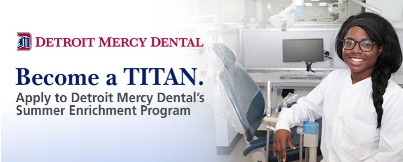 Detroit Mercy Dental On Twitter Hurry Apply For Our Summer Enrichment Program By Friday March 2 Https T Co Mnsrcm1uj1