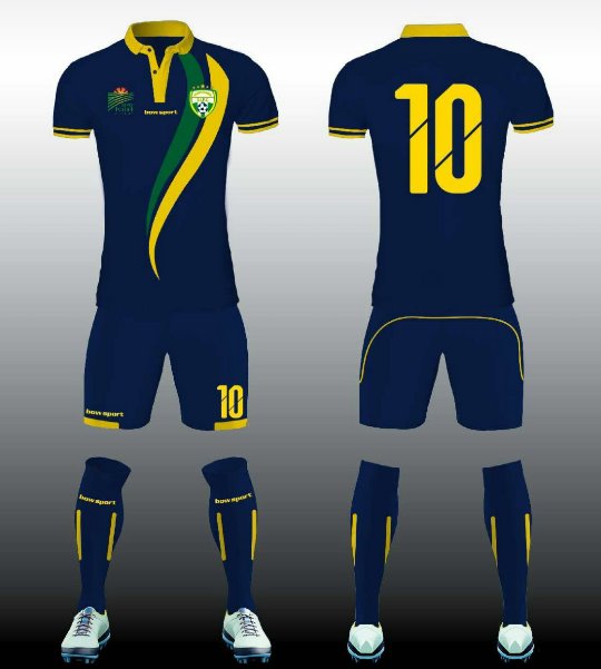 Estos seran los uniformes que vestira el club Santa Isabel (Azuay)