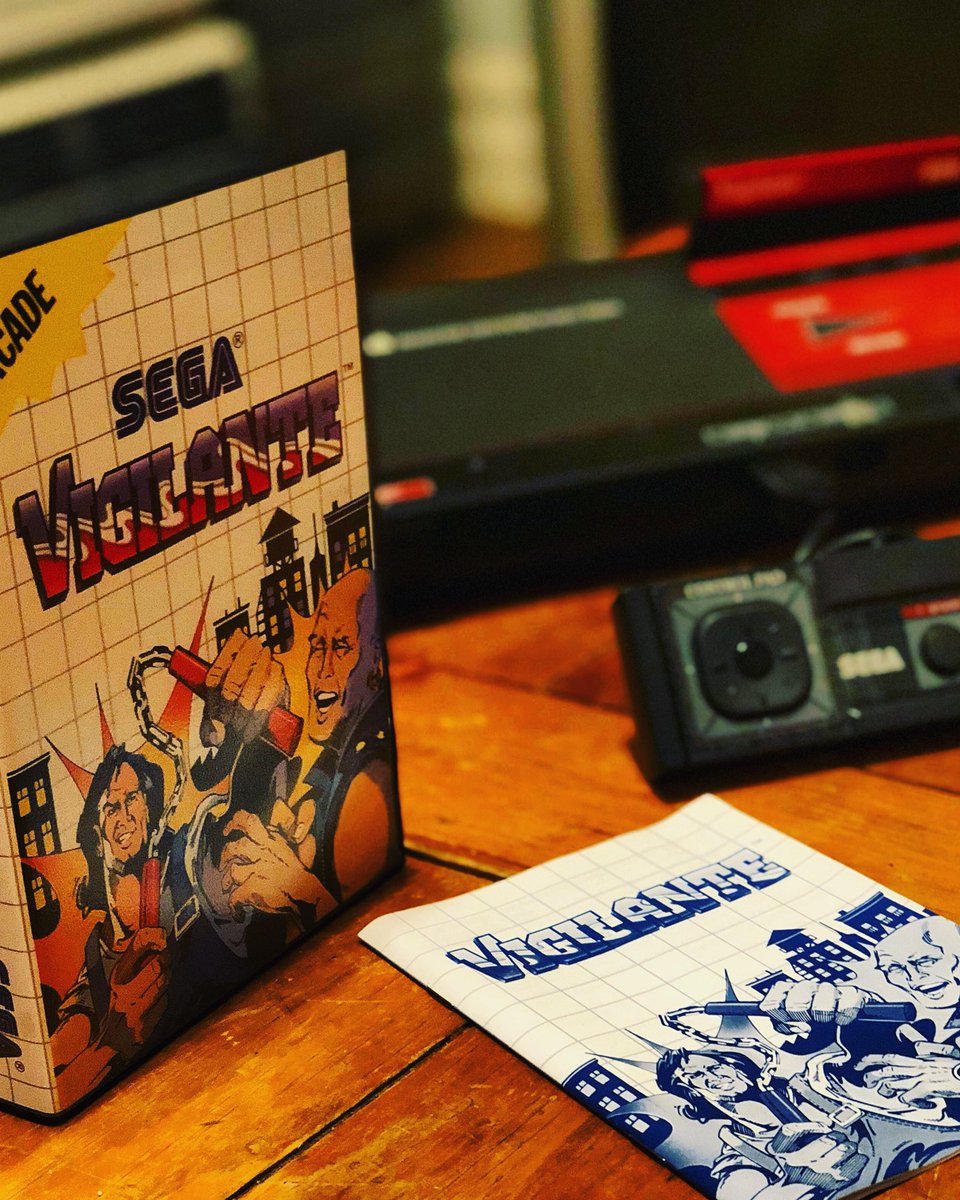 AnthonyArriaga's tweet photo. #rcea2z today‘s letter “V” is for #Vigilante.....for the #segamastersystem .
👾
👾
👾
#Sega https://t.co/SaXTKDuWh7