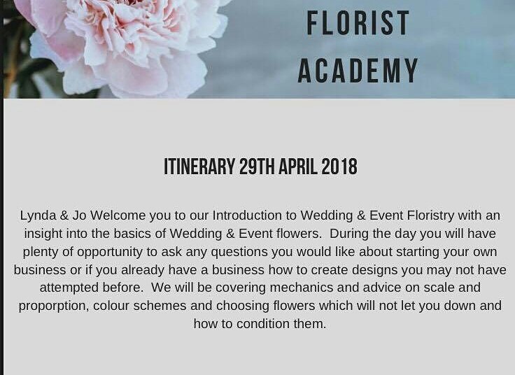 exclusivelywedd's tweet photo. Really excited about our Introduction to Bridal Floristry Day on 29th April! Hope you can join us. Info@exclusivelyweddings.co.uk https://t.co/97WoKZsuge