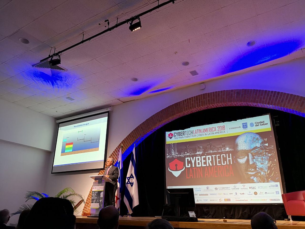 ckan's tweet image. #AEstaHora el Administrador del @canaldepanama en @ID_Cybertech #CyberTechLatam #CyberTech18 #CyberLatam @IsraelinPanama #Technology #Business #CyberSecurity #Digital