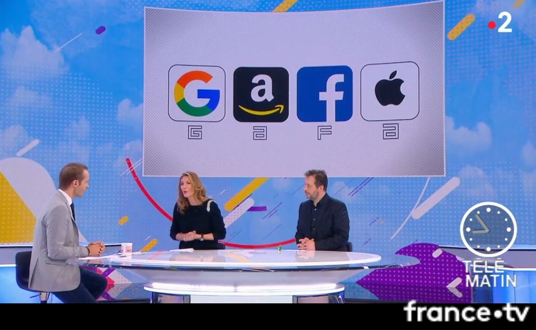 yann_bonnet's tweet photo. Cela parle géants du numérique  @telematin @WeDemain avec @MarieMamgioglou 
#FairPlatforms #FakeNews >> https://t.co/xy1VP4CalQ https://t.co/VjyMh1vPUv