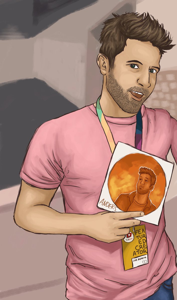 HumanishAlien's tweet photo. I ran out of other ideas to draw Joe so here's a very meta one https://t.co/kfCg1BQOYq