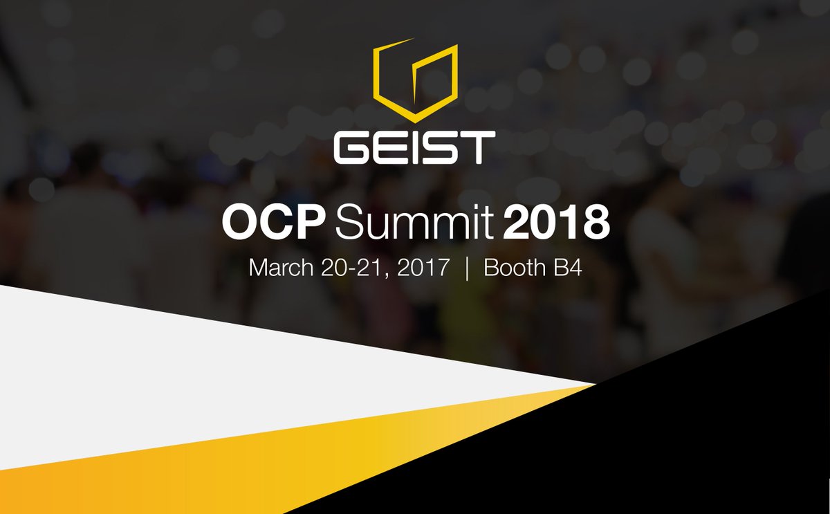 geistglobal's tweet photo. It is sure to be another excellent show with @OpenComputePrj. We hope to see you at booth C20 next month. Our SMEs will be on-hand to chat. #OCPSUMMIT18 #PDUs https://t.co/Izg2Np6M8S