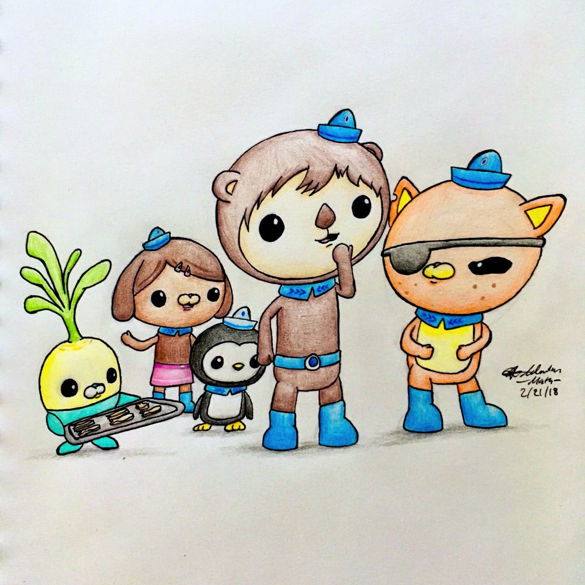 AdrianMata26's tweet photo. No idea what’s going on there... 😂
#Octonauts #drawing #sketch #Peso #Dashi #Kwazii #Sachairi #Tunip #ThisWasJustPractice #IHadNoIdeaWhatThisWasGonnaTurnInto https://t.co/E6iQGQl3Ay