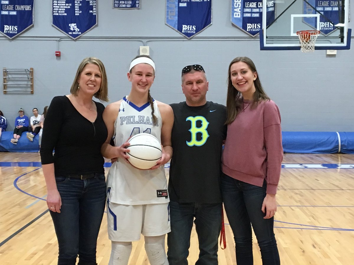 phspythons's tweet image. Congrats to PHS Senior Danielle Sirois on reaching 1000 points. Portsmouth too much for us last night. See you in 2 weeks Clippers.#proudAD