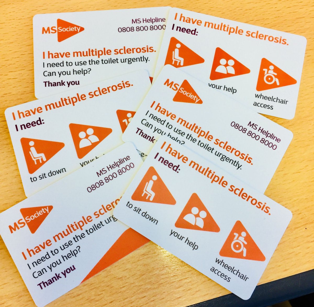 mssocietyNI's tweet photo. Would you like one of our '#MS help wallet cards'? Email us on NIReception@mssociety.org.uk or call 02890 802802 and we can get one sent out to you! #Belfast #MSHelp #MSCommunity https://t.co/M5isWd60nV