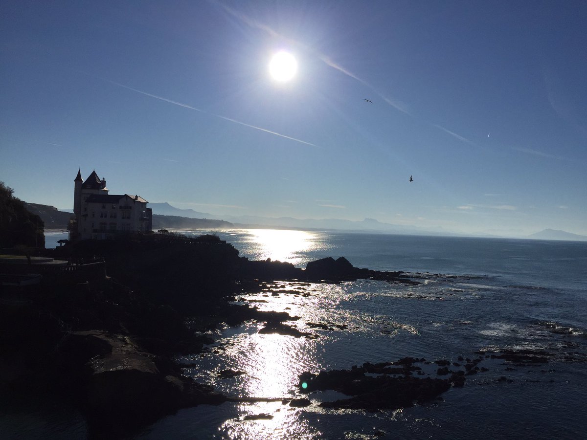 Cotebasquepeopl's tweet image. #Biarritz Côte des Basques
