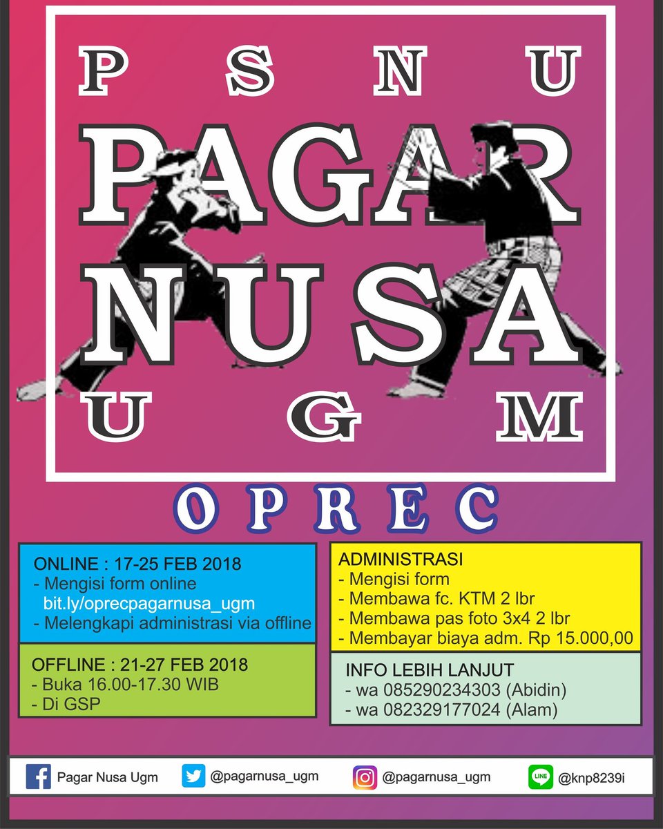 Pagar Nusa UGM tweet media