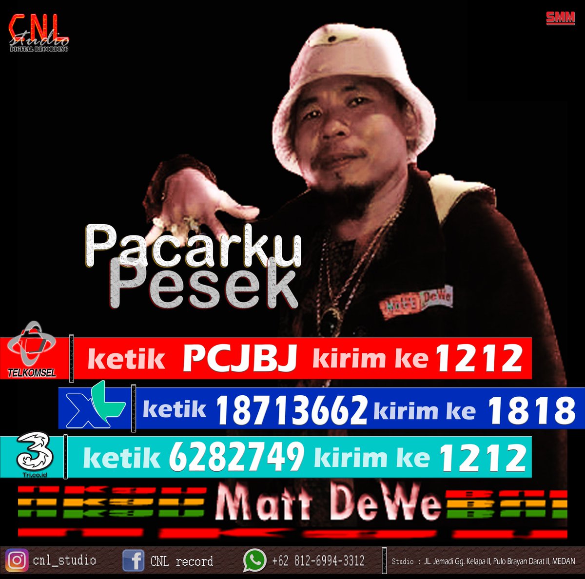 CNLrecord's tweet image. Terbit Kode Nada Sambung Februari 2018 ( Produced By @CNLRecord #StudioRekaman #Medan #CNLstudio #CNLrecord , yuk terbitkan kode tuk lagu kamu-kamu (info WA. 081269943312 )