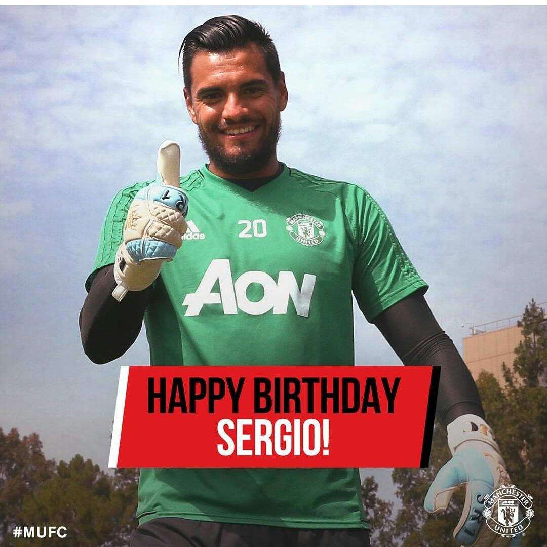 Happy Birthday Sergio Romero        