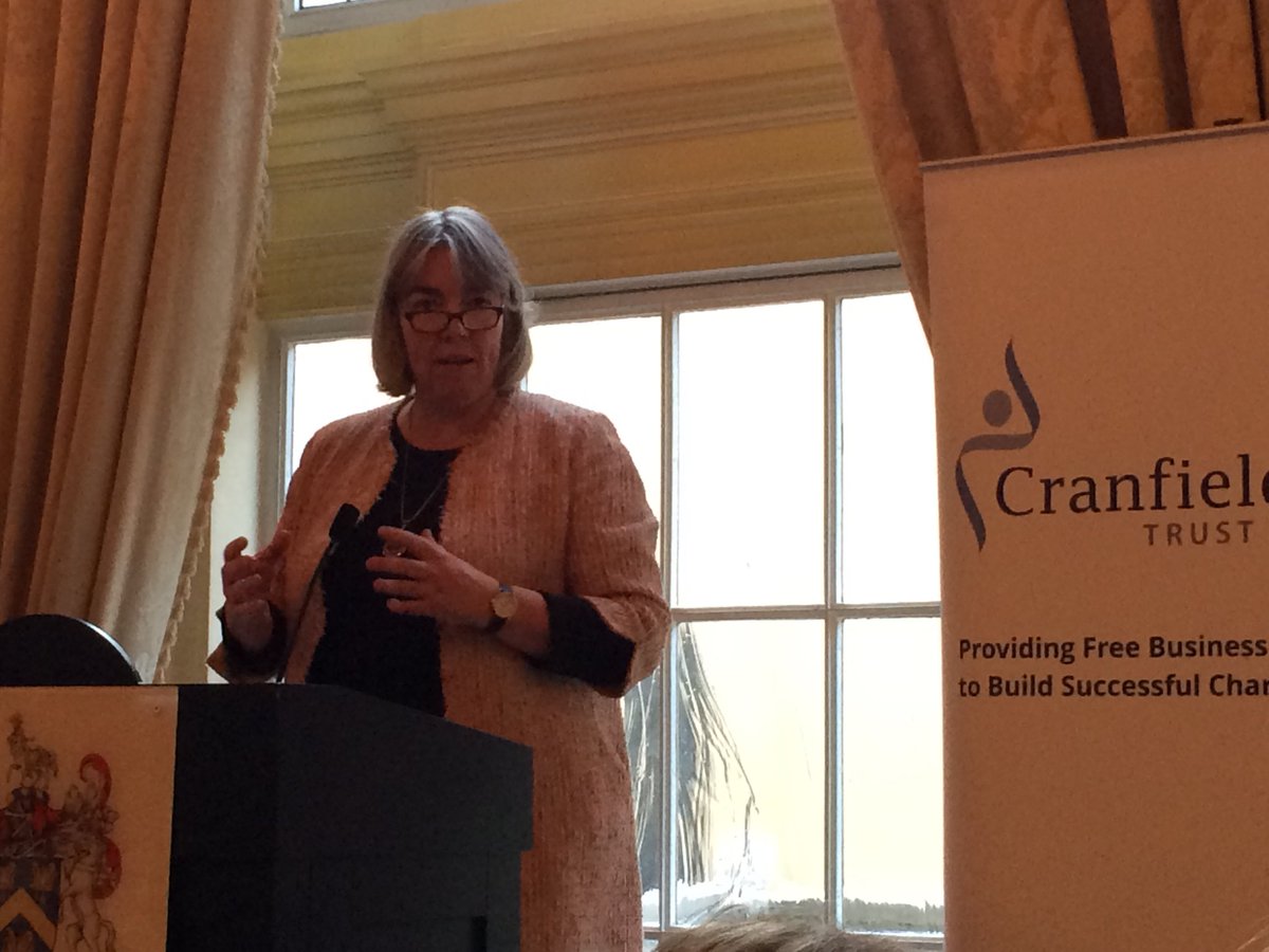 GowmanAJ's tweet photo. It’s started! The @CranfieldTrust seminar looking at resilience for charities. Great welcome from Amanda Tincknell. #FunderPlus #StriveCBT @CityBridgeTrust https://t.co/9B5Sk4pEqq