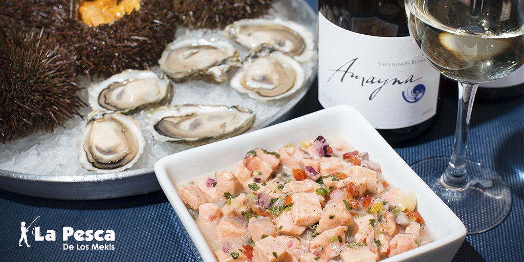 Lapescacl's tweet photo. En nuestras sucursales puedes encontrar variedad de #ceviches, camarón, #pulpo, #salmón entre otros, siempre frescos y preparados con la mejor calidad, te esperamos hasta las 21:00 hrs. Tambien tenemos 🍴acompañados de un buen vino Amayna  tambien tenemos #Ostras, Erizos https://t.co/TLybnpnIUY