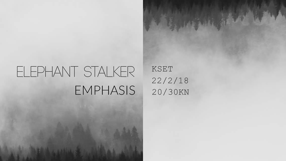 2 odlična post metal albuma predstavljaju nam Elephant Stalker i Emphasis danas od 20h. facebook.com/events/1875085…