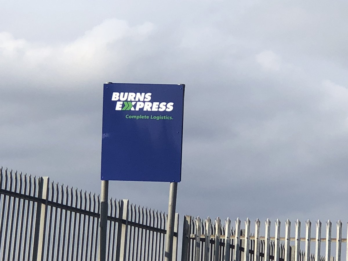BurnsExpress's tweet photo. New signs up with our new branding celebrating 25 years in business. New website coming soon and new liveried trucks and trailers. Watch this space ! https://t.co/VbgapdsNmp