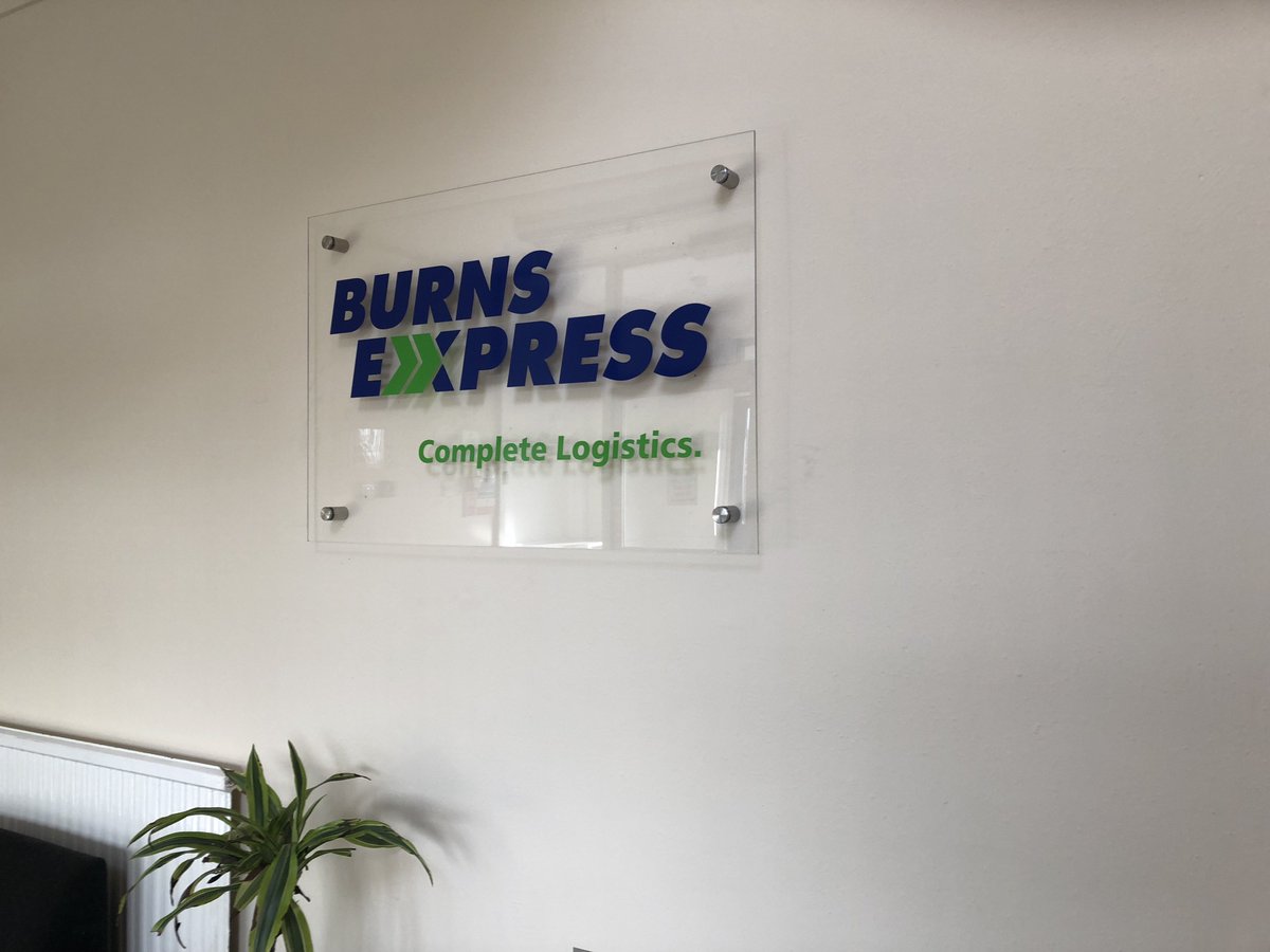 BurnsExpress's tweet photo. New signs up with our new branding celebrating 25 years in business. New website coming soon and new liveried trucks and trailers. Watch this space ! https://t.co/VbgapdsNmp