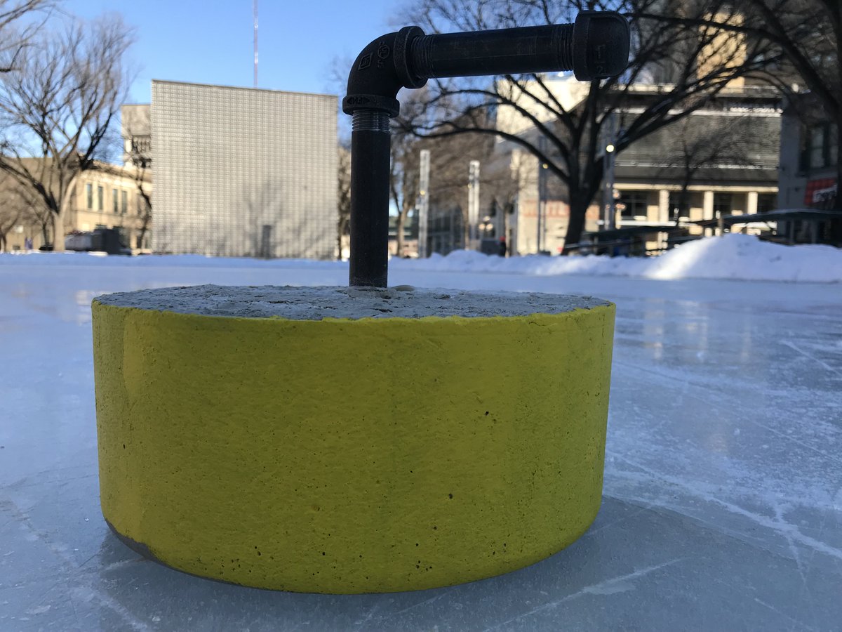 Ex_District_Wpg's tweet image. Ice is ready! Come join us for some jam pail curling today from 11:30 - 1:30! #ThrowThursday #curlinginthesquare #exchangedistrict