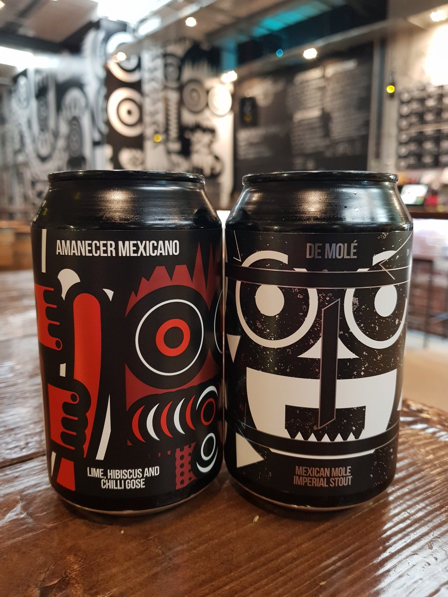 MagicRockTap's tweet image. 'Double Mexican Drop' on a Thursday ....

A new batch of 'Amanecer Mexicano'  (Lime, Hibiscus and Chilli Gose) makes a welcome return to accompany @molenbier collaboration 'De Molé' (Imperial Stout) / both in 330ml cans and keg pours

#magicfromthesource