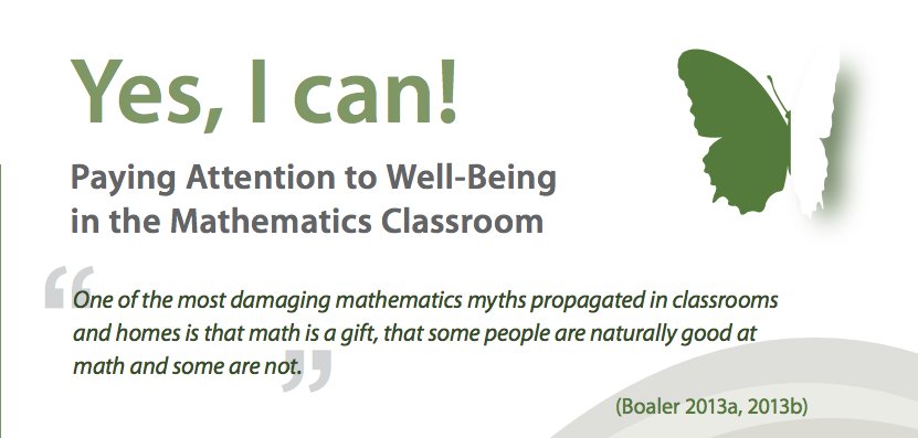 This new publication adds to our Capacity Building collection and is valuable reading for all #onted educators. Feel free to share with your colleagues as we all learn together that we can all be "Math People" ow.ly/4zOV30ifZAo