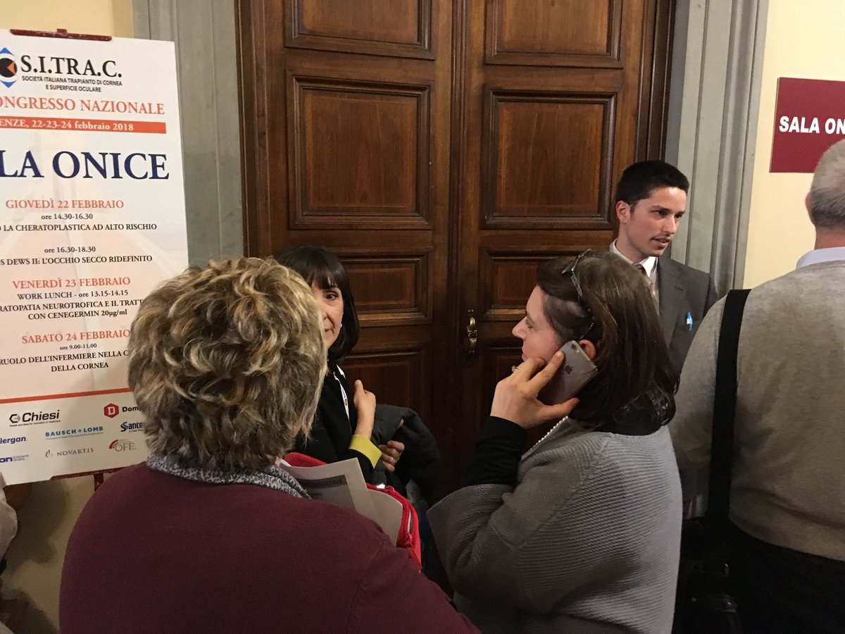 Eyeppl's tweet photo. Live from #SITRAC in #Florence! Standing room only for the #TFOSDEWSII session! The ‘bouncer’ is turning away so many others! #dryeye #education #ophthalmology #optometry #science #innovation #pharma #medtech #biotech #health #eye #eyecare #eyeinfo #osmolarity #biomarkers https://t.co/qQhOLtSaIG
