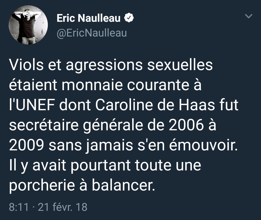 TraduisonsLes's tweet photo. "Pour ma part, j'ai régulièrement oublié de dénoncer la xénophobie de mon ami Eric Zemmour" https://t.co/C7wlZLBF8G
