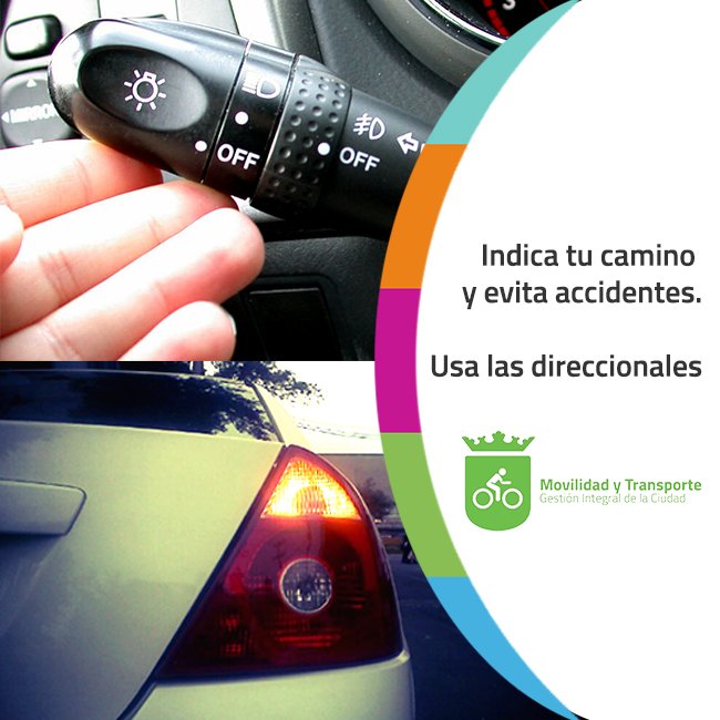 MovilidadZap's tweet photo. Indicar tus movimientos ayuda a que todos usuarios de la calle tomen mejores decisiones. Usa tus direccionales con tiempo. https://t.co/zf3HuEQ3GI