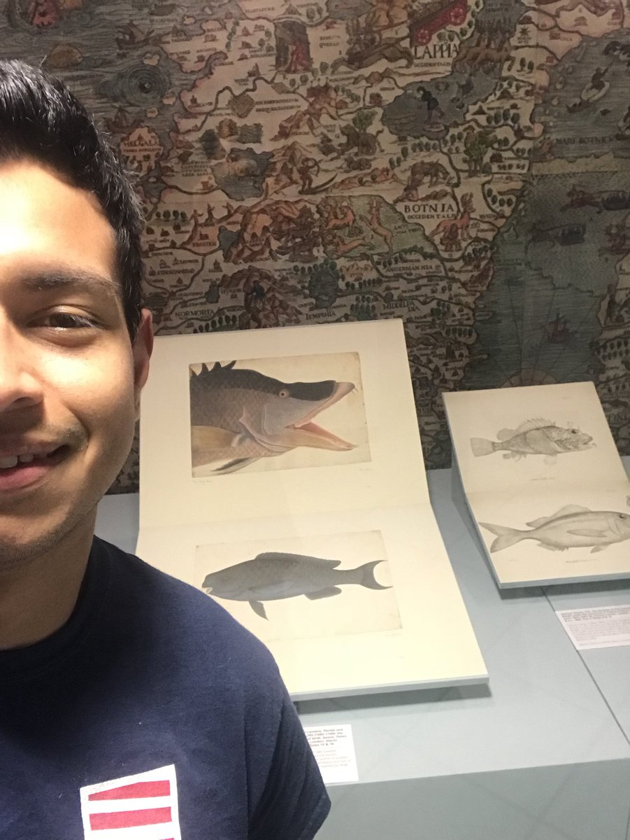 Nielism_16's tweet photo. Modern jawless fish, like the ones behind me, lived during the Paleozoic era (about 500 million years ago). Only two known groups still exists today, the Lampreys and the Hagfish, and they contain in total about 100 different species.
@TashanaTaylor #UMtaylor https://t.co/8AEv94GVj8