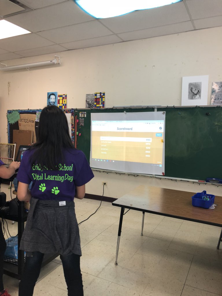 dmckiernan's tweet photo. #Kahoot presented by Mrs. Malewicz’s 6th graders to Mrs. Miele’s 4th graders. #isdfutureready #BVInnovates #Bvgobobcats #isd109pride https://t.co/UG5kyDJQxm