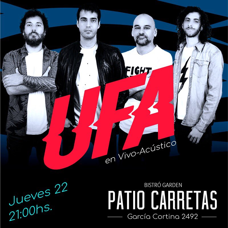 Hoy a las 21hs en Patio Carretas tocamos acústico esos temas que suenan en radio! <a href="/radiofutura911/">ℝ𝕒𝕕𝕚𝕠𝕗𝕦𝕥𝕦𝕣𝕒</a> <a href="/azulfmuy/">Azul FM 📻</a> @EmisoraDelSurUy <a href="/DelPlataFM/">DEL PLATA 95.5</a> <a href="/AspenPuntaFM/">Aspen Punta</a>