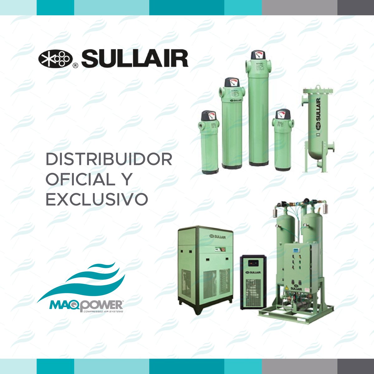 CompMaqpower's tweet photo. Al ser distribuidores oficiales de compresores y bombas de vacío Sullair, te ofrecemos un soporte total, asesorándote para satisfacer los requerimientos que tu proyecto necesita:

#CompresoresMaqpower #AhorroDeEnergía #AireComprimido https://t.co/oHoUI9LADX