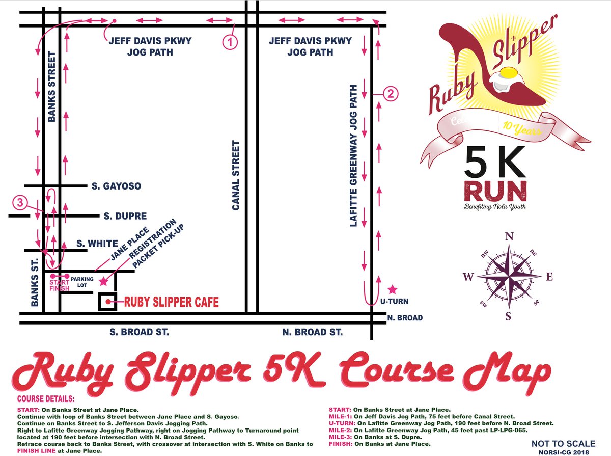 BrunchWithRuby's tweet image. Have u registered yet? Our 10th ANNIVERSARY 5K/Youth Run 👠👟 is almost here! Post-race party with 👠brunch &amp;amp; drinks from @secondlinebrew &amp;amp; @nataliesoj. Proceeds 2 @CISNewOrleans! 🏅🏆😃🎉👠 #RubySlipper5K #RubySlipperRun #RubySlipperCafe 
Register here: buff.ly/2FiwXSx