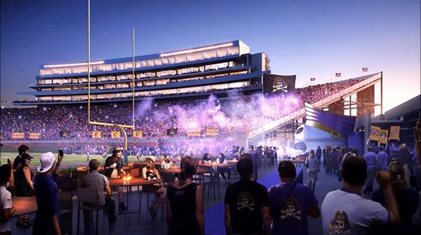 The renovations continue! Check out <a href="/ecupirateclub/">ECU Pirate Club</a>'s video for another look at what is to come. youtu.be/ZIeFrRbwTTE #WorkTheBody #AllHandsOnDeck