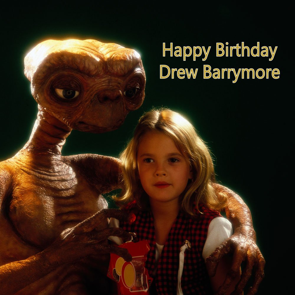 Happy birthday, Drew Barrymore! We hope you have a birthday worth phoning home about! 