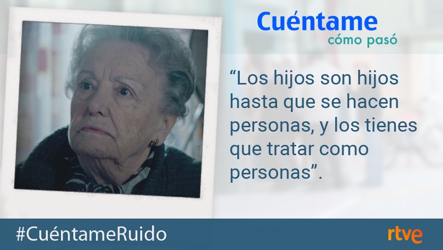 cuentametve's tweet photo. Herminia vuelve a dar otra lección a Antonio #CuéntameRuido https://t.co/o5TqBpUyyR