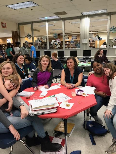 KateBonning's tweet photo. First annual SPMS Poetry Slam in honor of AFAM History Month! Thanks to all! @SparrowsPointMS https://t.co/27YllZb0mm