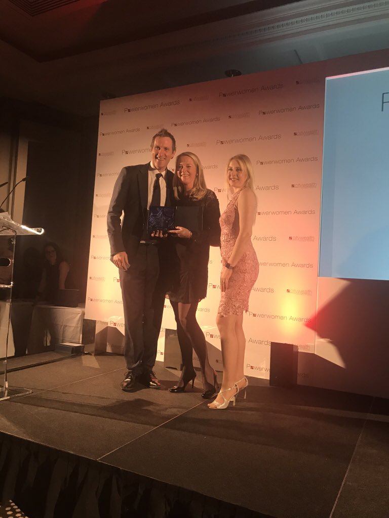 We are all so thrilled to have won the Silver award for ‘Company of the Year: Female Leadership (SME)’ fantastic evening. Well done winners! <a href="/Citywealth/">Citywealth</a> #PowerWomenAwards2018