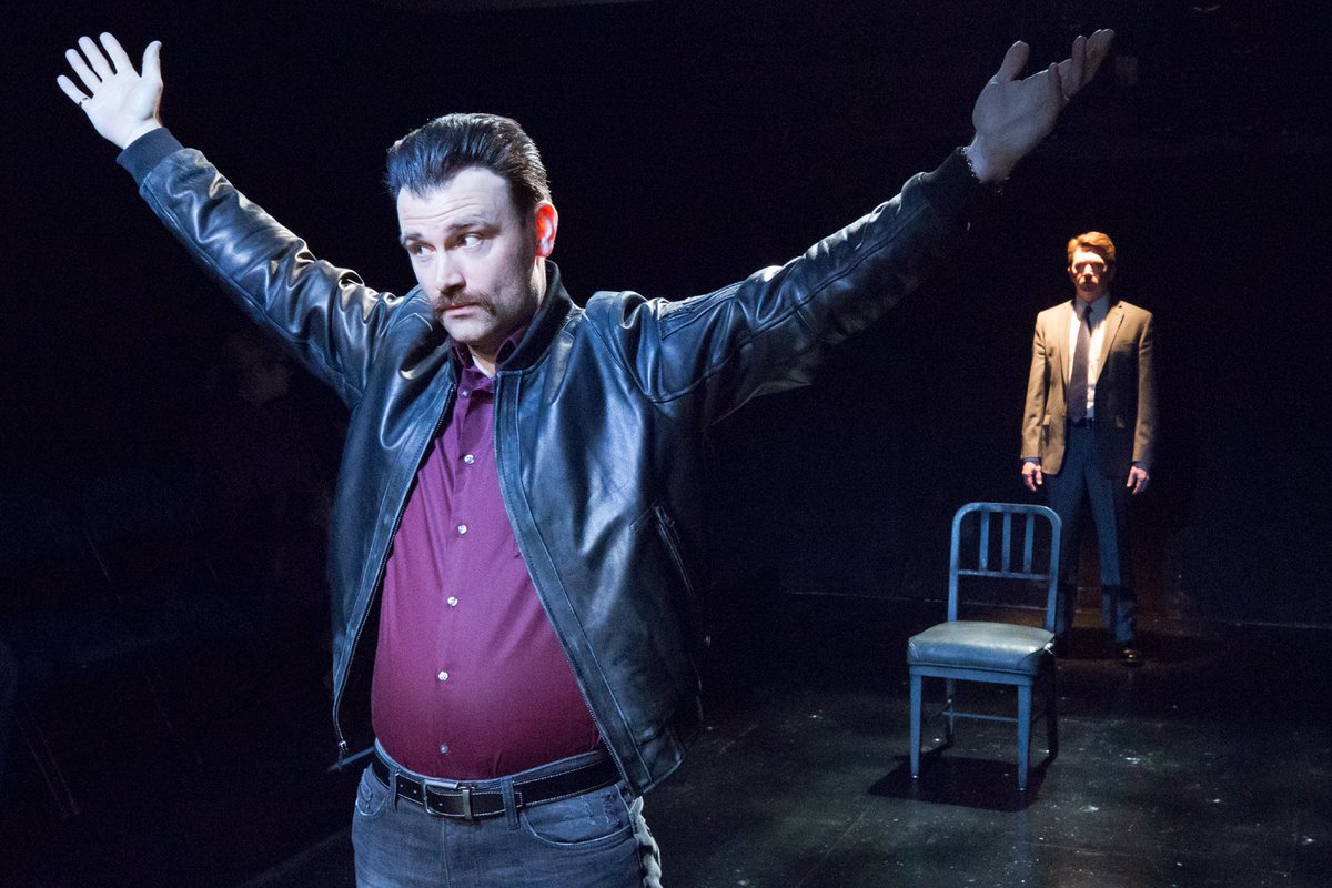 This rainy day marks the perfect weather for the Opening Night of A Steady Rain in our Studio 3. Happy Opening to the cast, crew, and creative team of this gripping thriller!