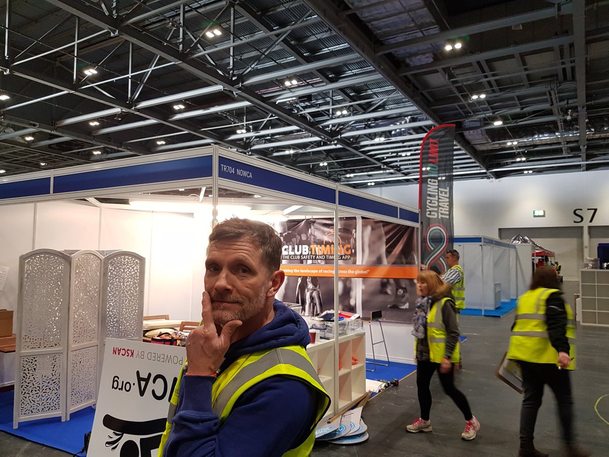 ClubTiming's tweet image. Busy set-up day @TriShowLDN getting everything ready for tomorrow... here's some "calm before the storm" photos ... come and meet the team, we're at Stand TR704