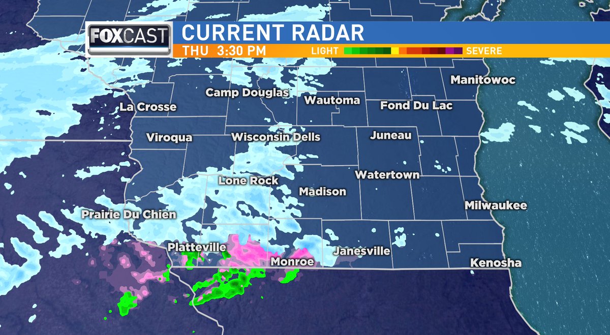 FOX 47 Madison on Twitter "Your current southern Wisconsin radar view