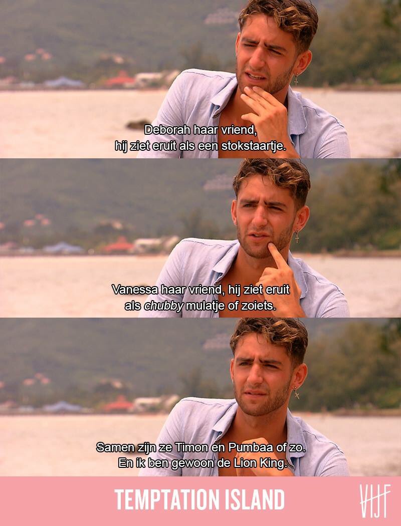 Sorry maar ik kan echt niet meer😂👏🏻 #TemptationIsland