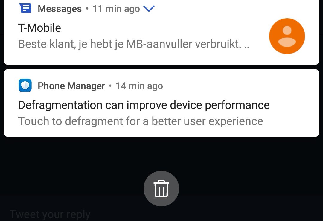 thisizrenato's tweet image. Omg, dfrag... Welcome to windows XP. 

Doesn&apos;t flash drivers uses trim? 
Isn&apos;t it automatic? 
Will this help the Android fragmentation once and for all? 
I&apos;m confused. 

#Android
#Huawei
#Mate10Pro
#defragmentation