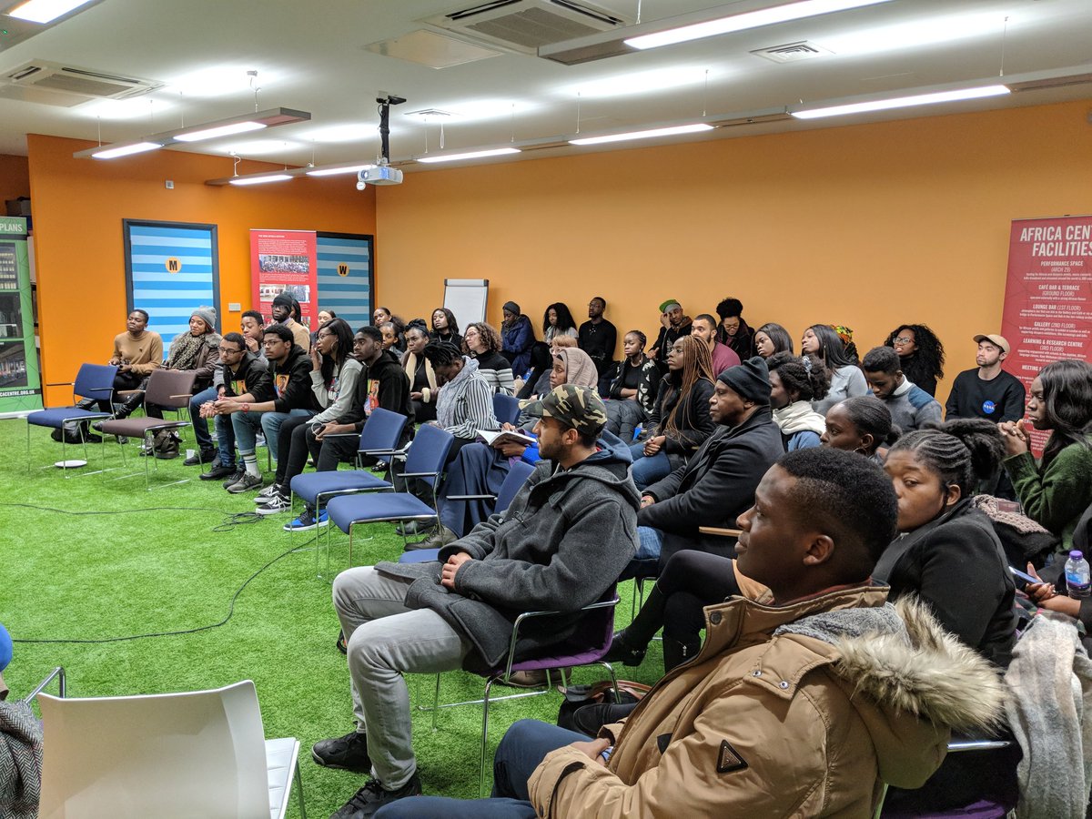 YG_AfricaCentre's tweet photo. Such a beautiful image of Black people coming together to talk about #BlackPanther at the #YACForum. Dropping knowledge on how we can move forward as a culture!
Thank you @TheNerdCouncil_ @RMMosesUK @_Thefilmclub_ @Alecto101 @KaceMonney @afrotechfest @Kugalimedia. U were great! https://t.co/bIk7F3w6sb
