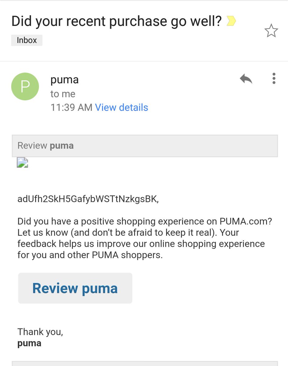 e-mail us at global-service@puma.com 