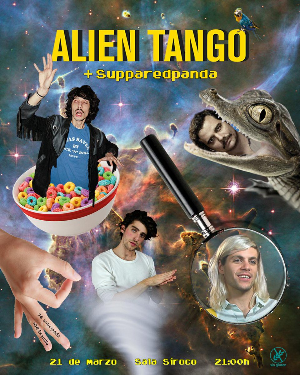 suavemood's tweet photo. ¡Alien Tango vuelven a Madrid! 👽

El 21 de marzo, @alientangoband estarán presentando su nuevo EP "Isla Bonita" en @SirocoSala 💅🏻🎺

Oferta limitada de anticipadas a 5€ here 👉🏻 https://t.co/wYPg9PS1Gr https://t.co/Dkrr4Wys4W