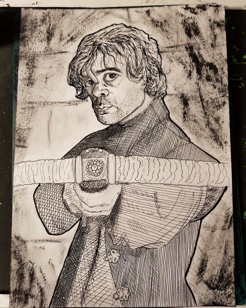 Tyrion Lannister from Game of Thrones #art #fanart #tyrionlannister #peterdinklage #fanartfebruary