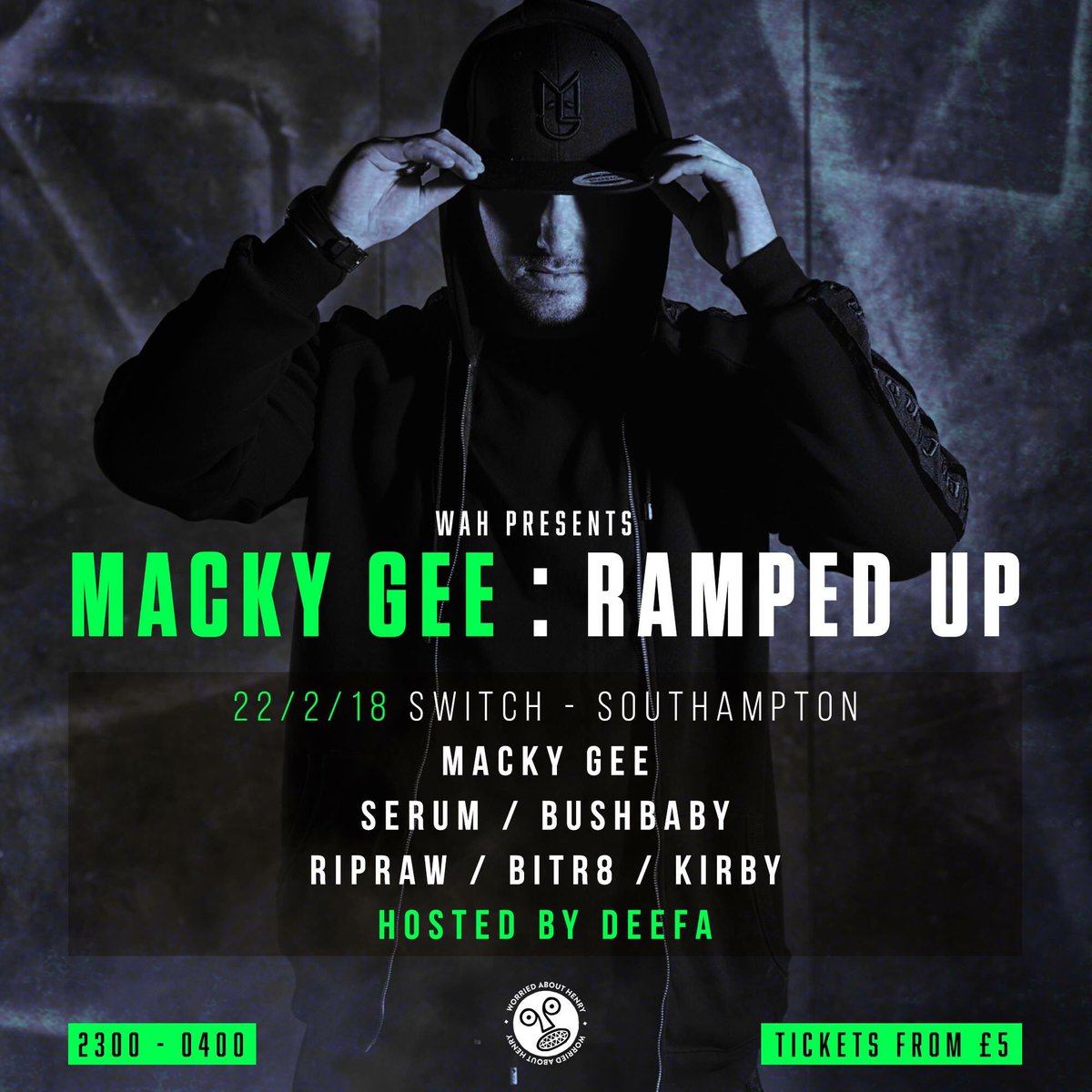 This is your final chance to secure tickets for tonight's event with Mackey Gee! 

Tickets: fatsoma.com/Switchsouthamp…
