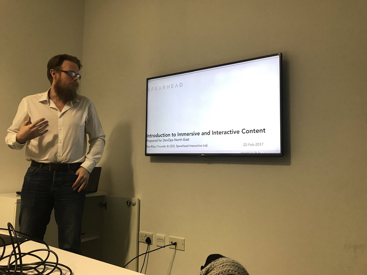 devops_ne_uk's tweet image. Great Meetup tonight with James from @tombola Debunking the DevOps Myths and Dan from @Spearhead_Int talking about VR/AR in DevOps - thanks guys!  Thanks also to @RonaldJamesUK our sponsor as well as @FUSIONHIVE - always looking for speakers and venues for future events!