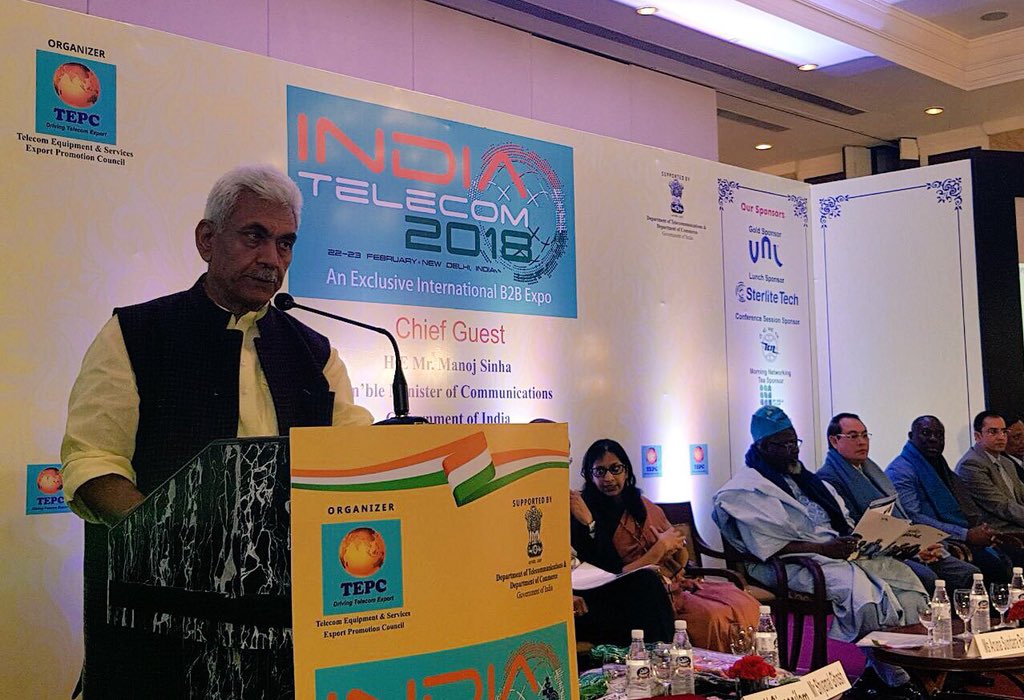 manojsinha_'s tweet image. India Telecom 2018 is of great significance to exporters from India, whether they are telecom product developers, equipment manufacturers,content developers, telecom service providers or turnkey system integrators.